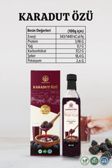 Katkısız %100 Doğal Karadut Özü (PESTİSİT & AĞIR METAL IÇERMEZ ANALİZLİ) 700 gr Apayrı Yaşam