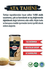 Çok Az Kavrulmuş Taş Değirmenden Özel Ata Tahini 450g Apayrı Yaşam