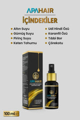 Saç Dökülmesi, Kepek, Seboreik Dermatit Onarıcı, Saç Gürleştirici Bio Saç Kürü %100 Doğal Apahair Apayrı Yaşam