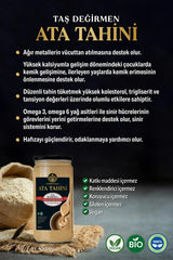 Çok Az Kavrulmuş Taş Değirmenden Özel Ata Tahini 450g Apayrı Yaşam