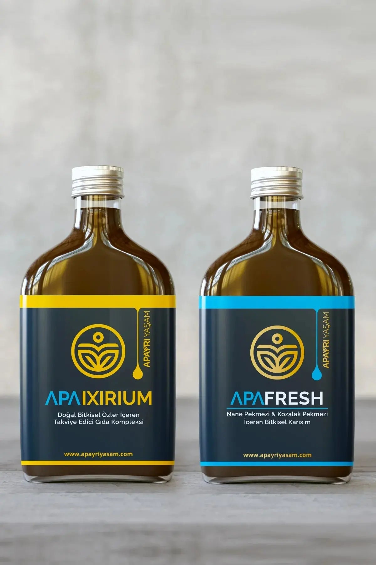Gribal Durumlar, Üşütme, Influenza Için Etkili Destek Seti %100 Bitkisel (APAİXİRİUM-APAFRESH) Apayrı Yaşam