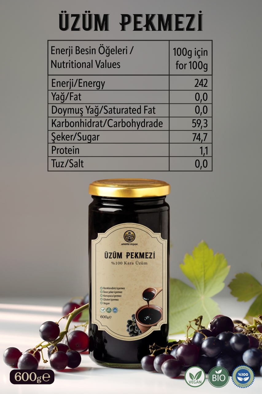 Taş Değirmen Ata Tahini & %100 Kara Üzüm Pekmezi