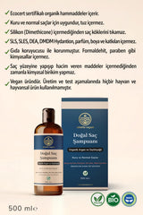 %100 Bitkisel Kuru ve Normal Saçlar İçin Doğal Saç Şampuanı 500 ml Apayrı Yaşam
