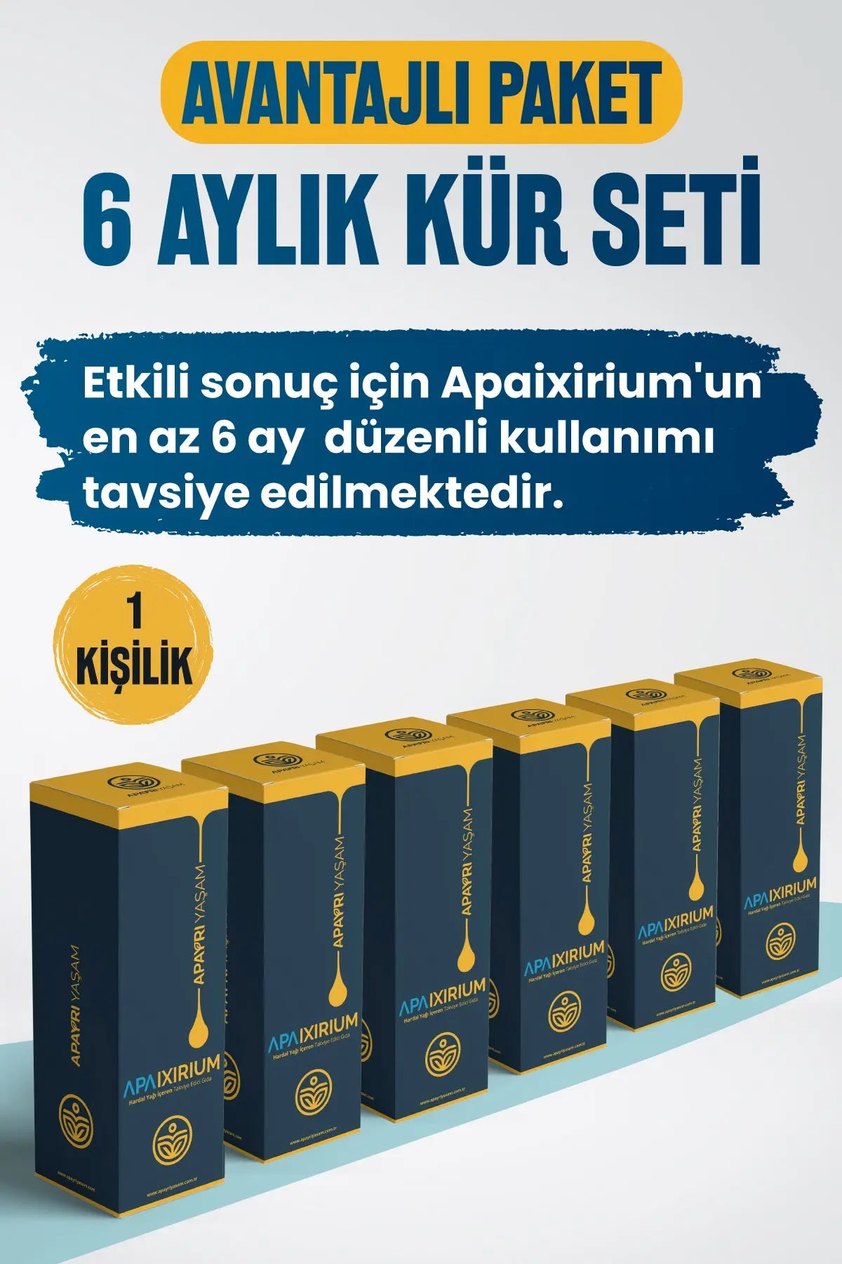 6 Aylık Kür Seti Avantajlı Paket Apayrı Yaşam
