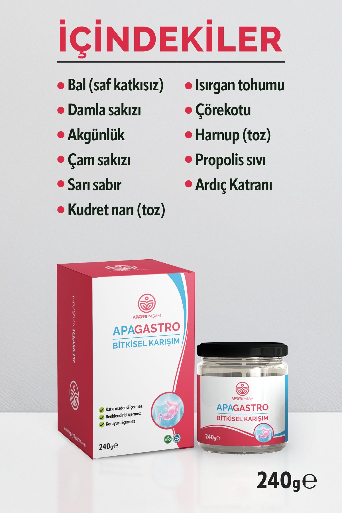 Özel Bitkisel Kür APAGASTRO