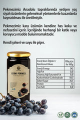 Katkısız %100 Doğal Kara Üzüm Pekmezi 600gr Apayrı Yaşam